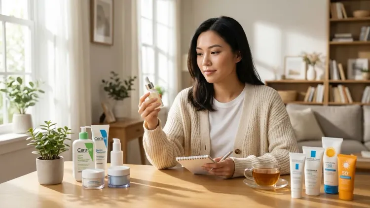 How much should I spend monthly on anti-aging skincare after 50?