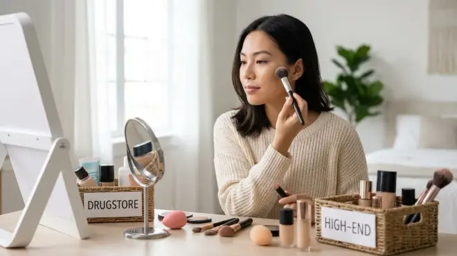 Can cheap makeup really look as good as expensive makeup?
