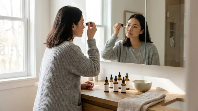 Should I use anti-aging serums in the morning, night, or both?