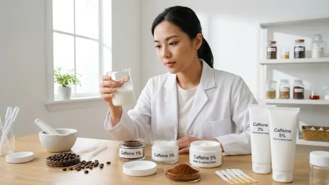 Types & Variations of Caffeine in Body Sculpting Products