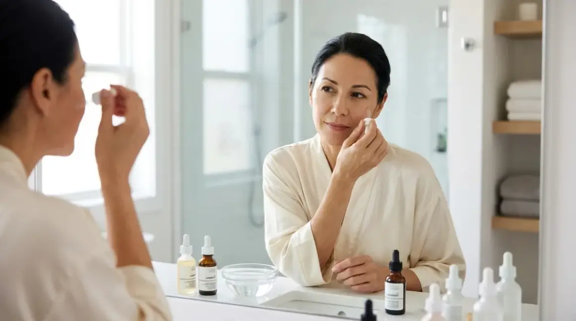 How to Layer Bioregenerative Serums with Acids and Antioxidants Safely