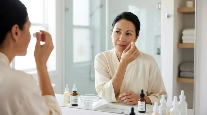 How to Layer Bioregenerative Serums with Acids and Antioxidants Safely