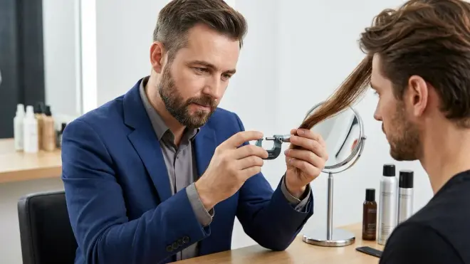 Step 2: Assess Hair Texture and Cortex Diameter