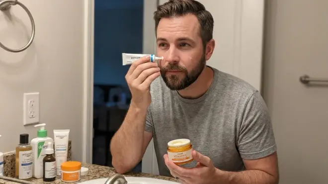 Step 5: Apply Retinoids at Night (Or Alternate with Vitamin C in the Morning)