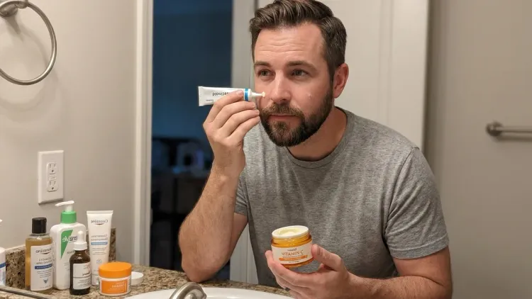 Step 5: Apply Retinoids at Night (Or Alternate with Vitamin C in the Morning)