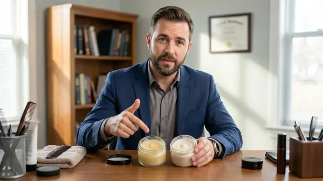 What's the difference between hair balm and hair cream for men?