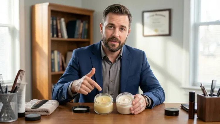 What's the difference between hair balm and hair cream for men?