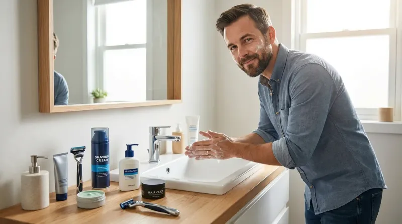Complete Men's Grooming Routine Checklist: Morning and Night Product Order