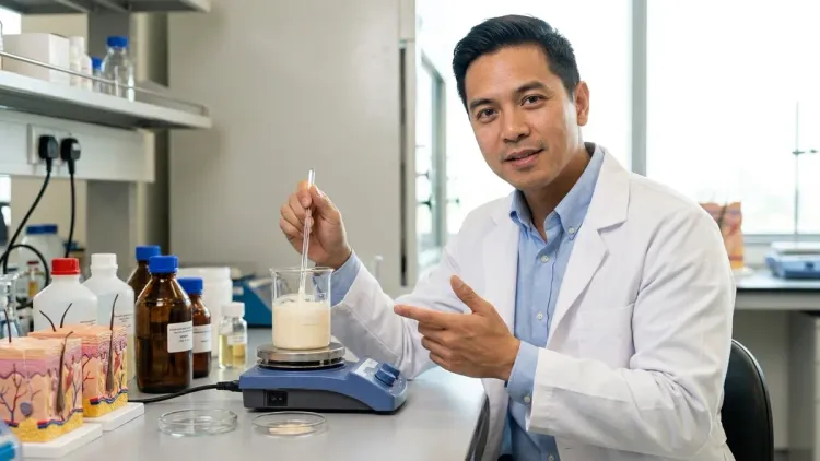 How Peptides Work in Topical Formulations