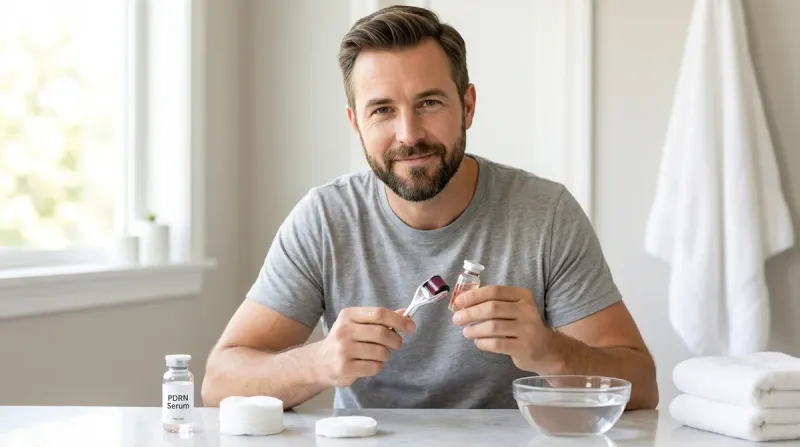 How to Use Salmon DNA Microneedling: DIY Protocol and PDRN Application Guide