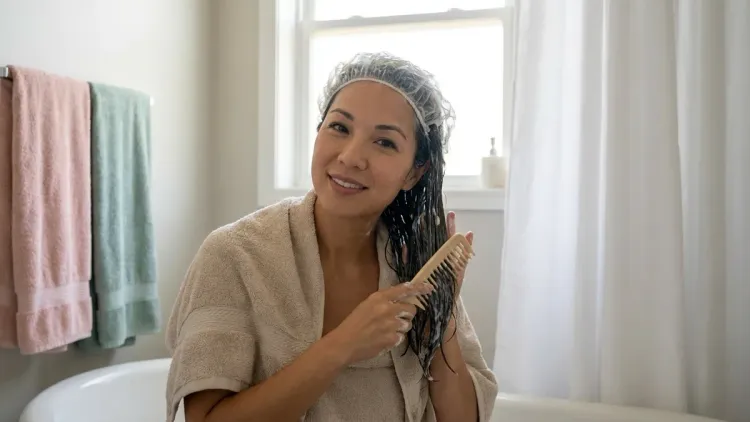 Step 3: Conditioning and Treatment Masks (2-15 Minutes)